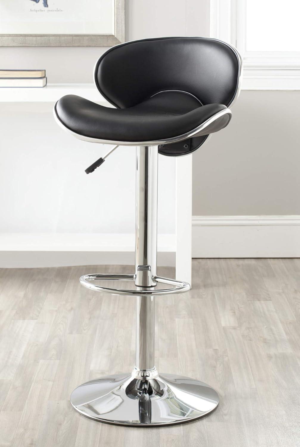 Shambi Swivel Bar Stool  - Safavieh