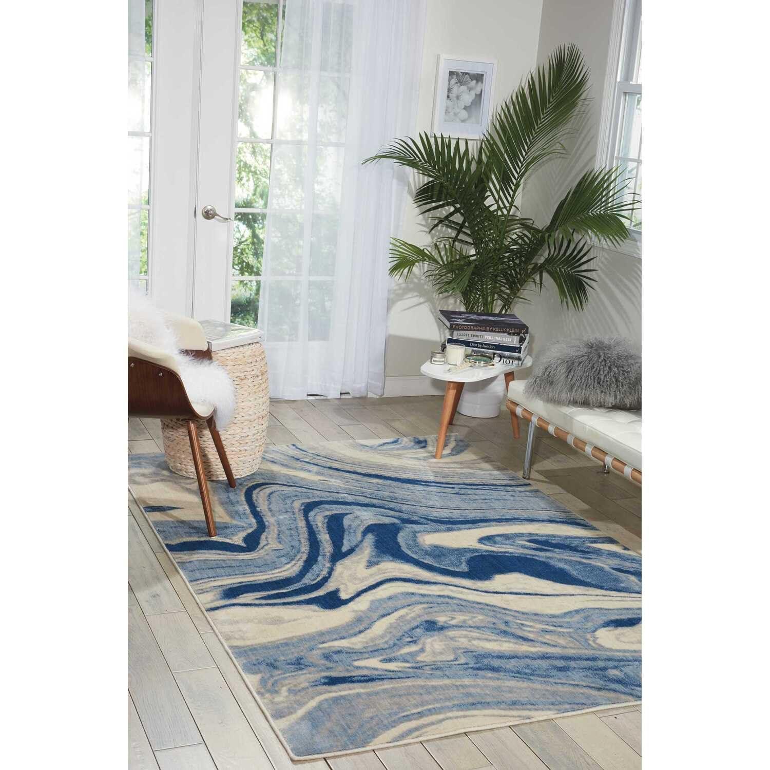 Nourison Somerset Latte Area Rug ST74 3'6" x 5'6"