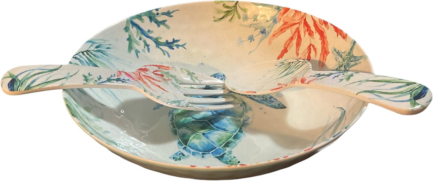 Pandex Sealife 3 Piece Melamine Serving Set