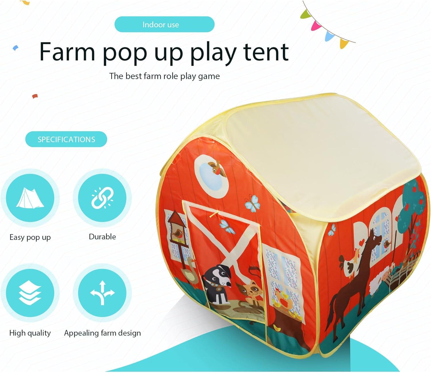 Fun2Give Farm Play Tent