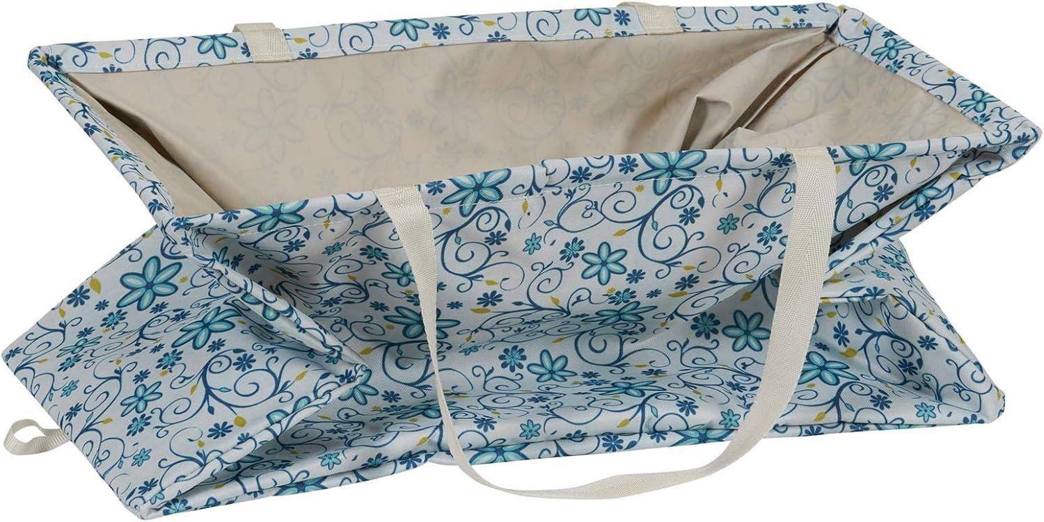 Canvas Utility Tote with Handles, Rectangular Krush Tote, Water-Resistant Vinyl Lining, Large Capacity, Durable and Versatile