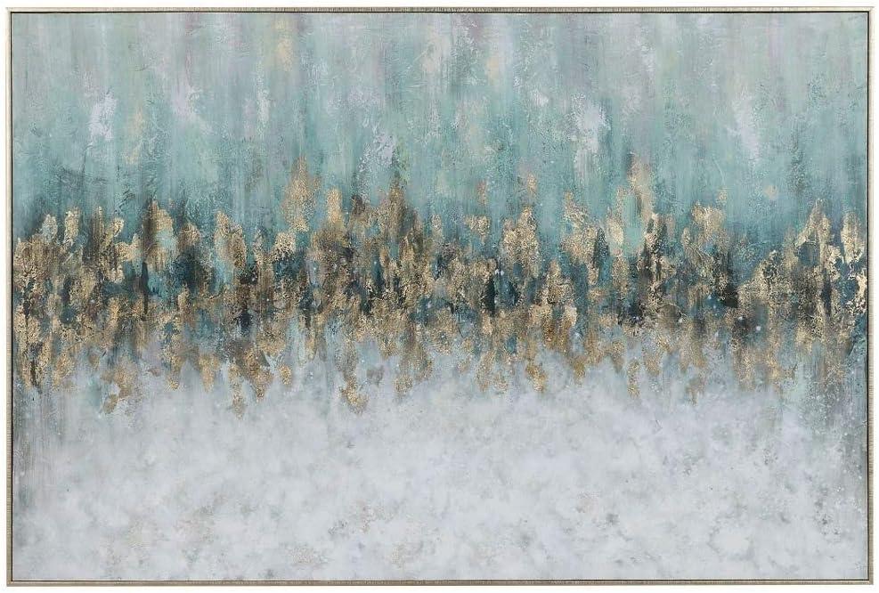 Uttermost Floater " NA By NA - Floater Frame Painting On Canvas " Painting Print