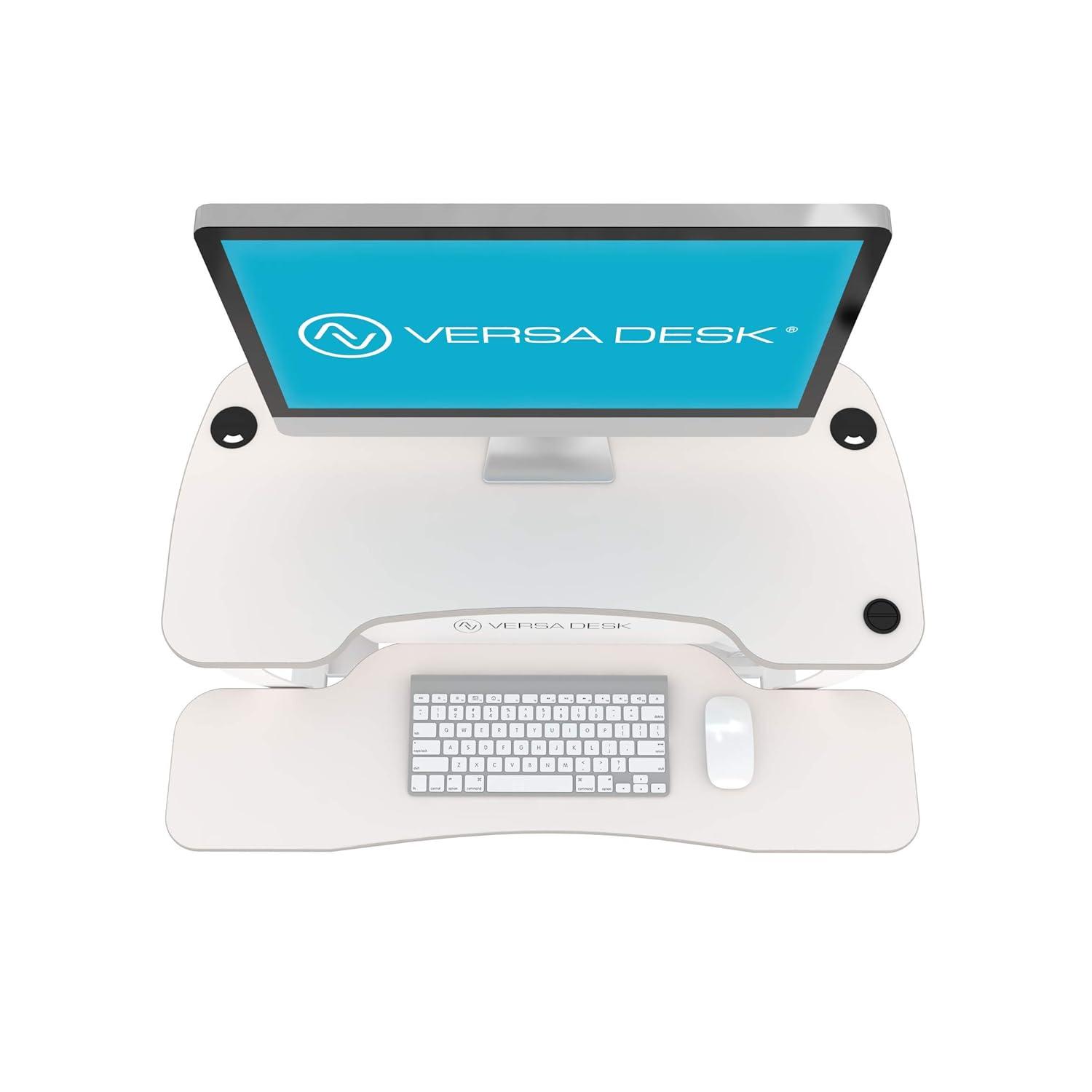 VERSADESK VersaDesk PowerPro Electric Height Adjustable Desk Converter w/ USB Charging Port