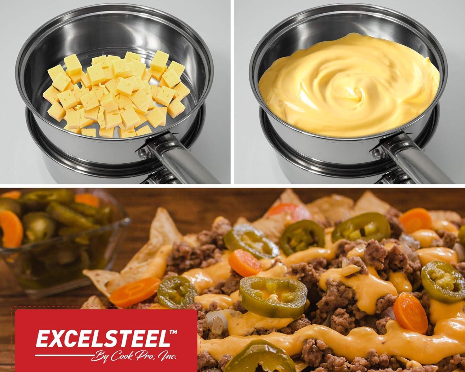 Cook Pro Cook Pro 2.5 Quarts Stainless Steel Steamer Pot