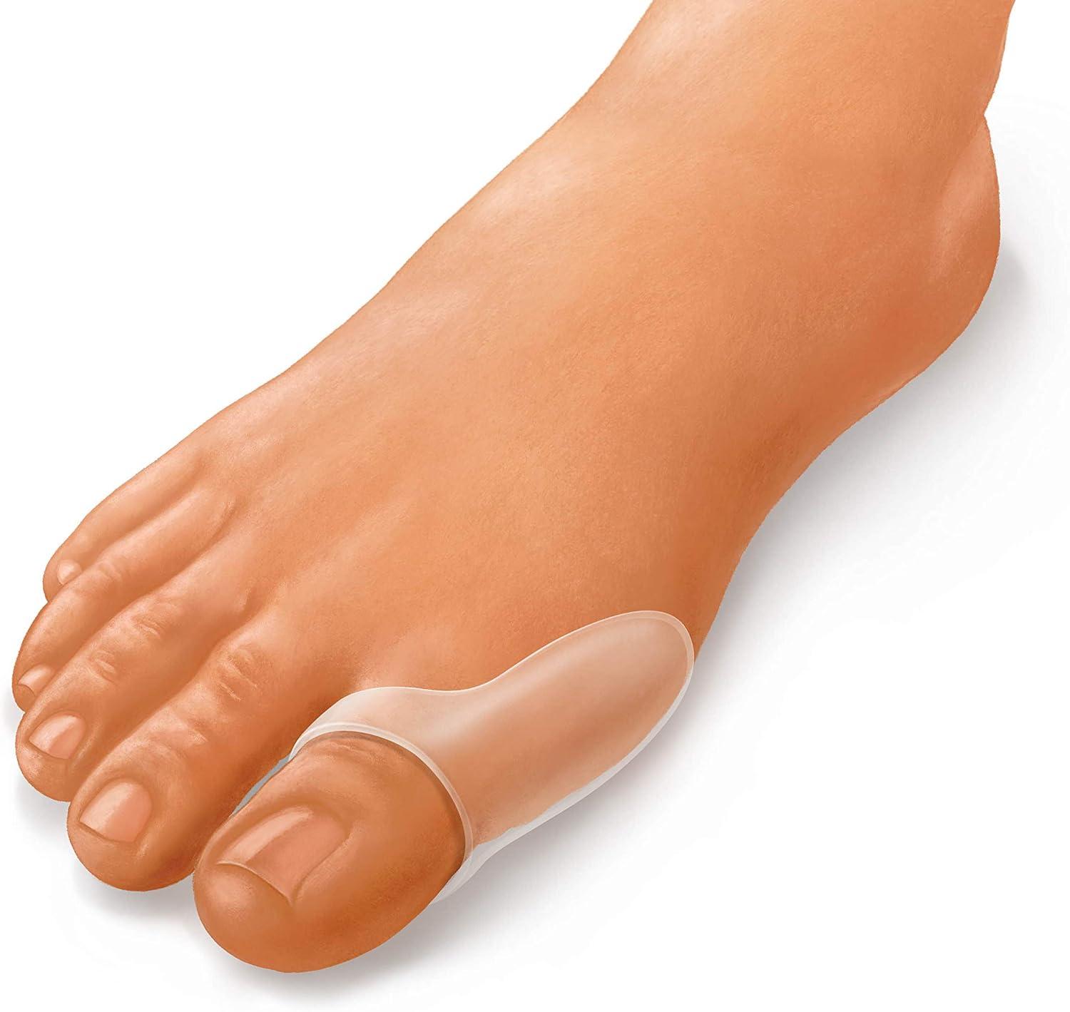 Universal Clear Gel Bunion Guard for Big Toe Relief
