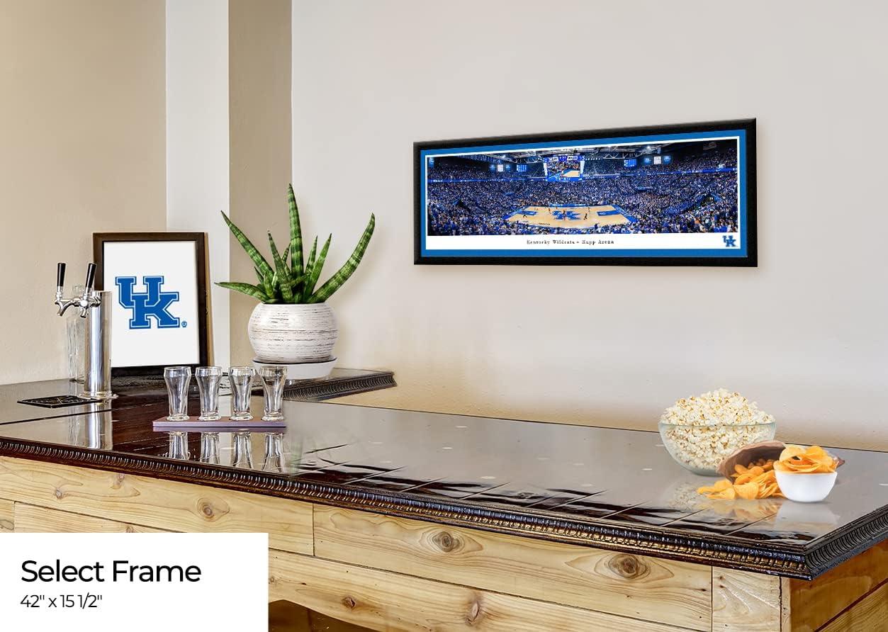 Blakeway Worldwide Panoramas, Inc NCAA Kentucky Wildcats Basketball Panoramic Print