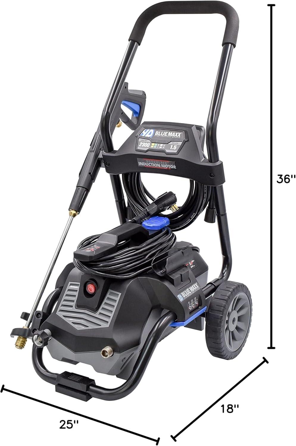 AR Blue Clean Maxx 2300 PSI 1.5 GPM Portable Electric Pressure Washer