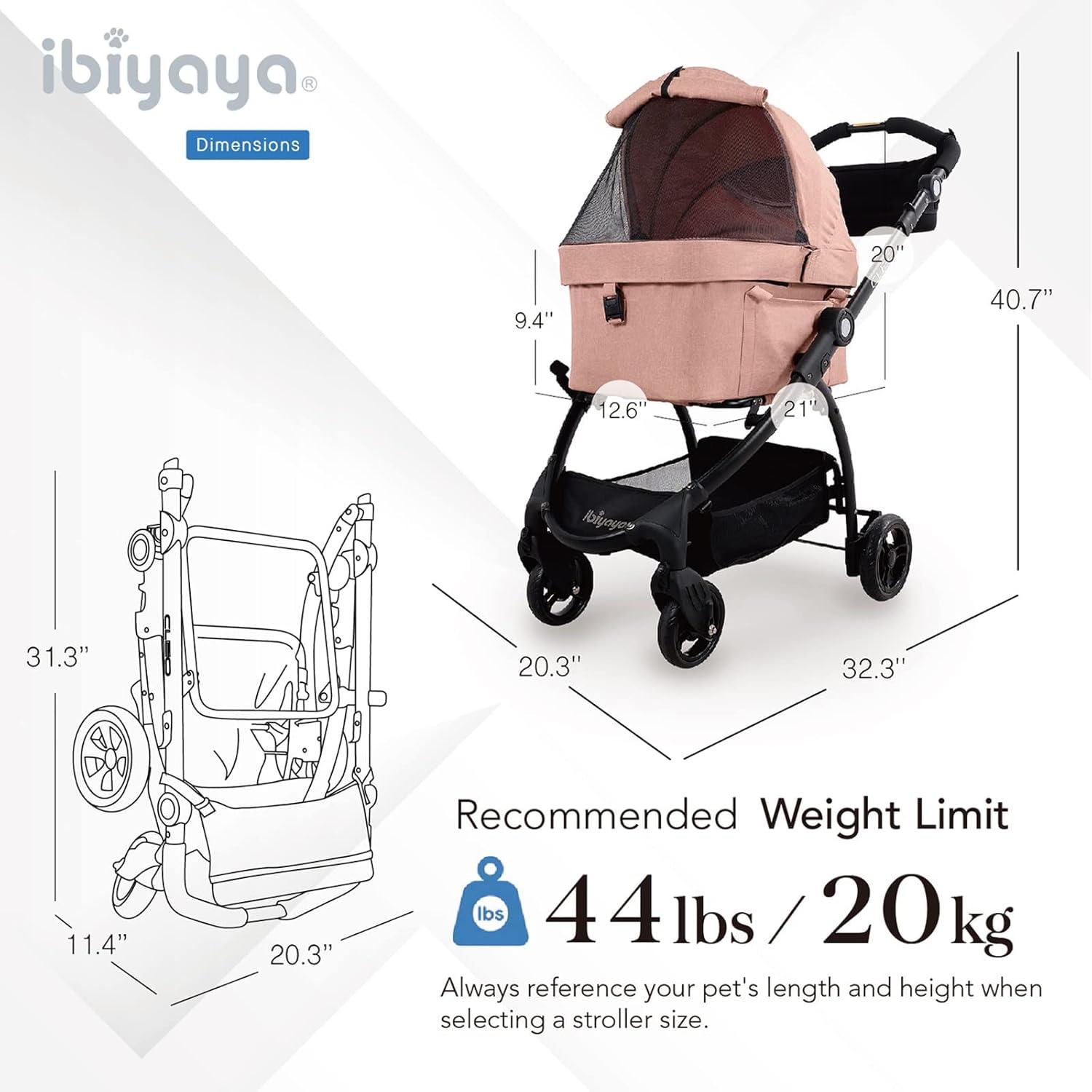 Ibiyaya New CLEO Travel System Pet Stroller
