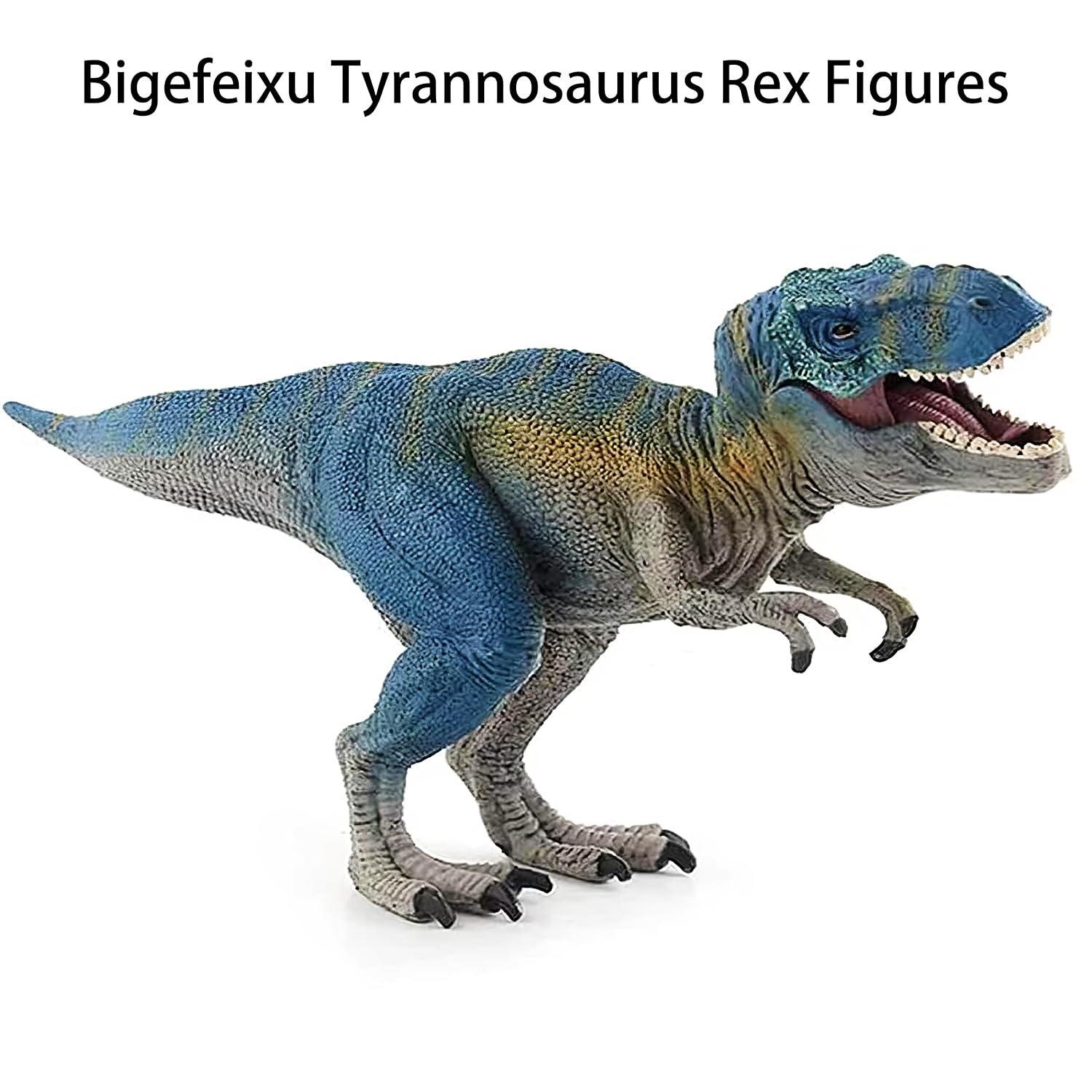 DIOBLD Dinosaur Toy - Tyrannosaurus Rex, T-Rex Toy, Realistic Details, Moveable Jaw, Imagination-stimulating Dinosaur Toy, for Boys and Girls Ages 4+, Dark Green