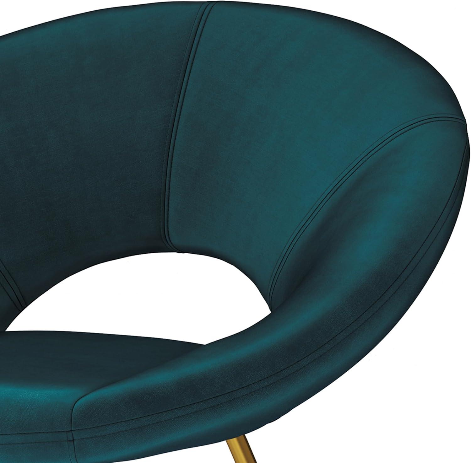 Barrett Accent Chair Velvet Fabric