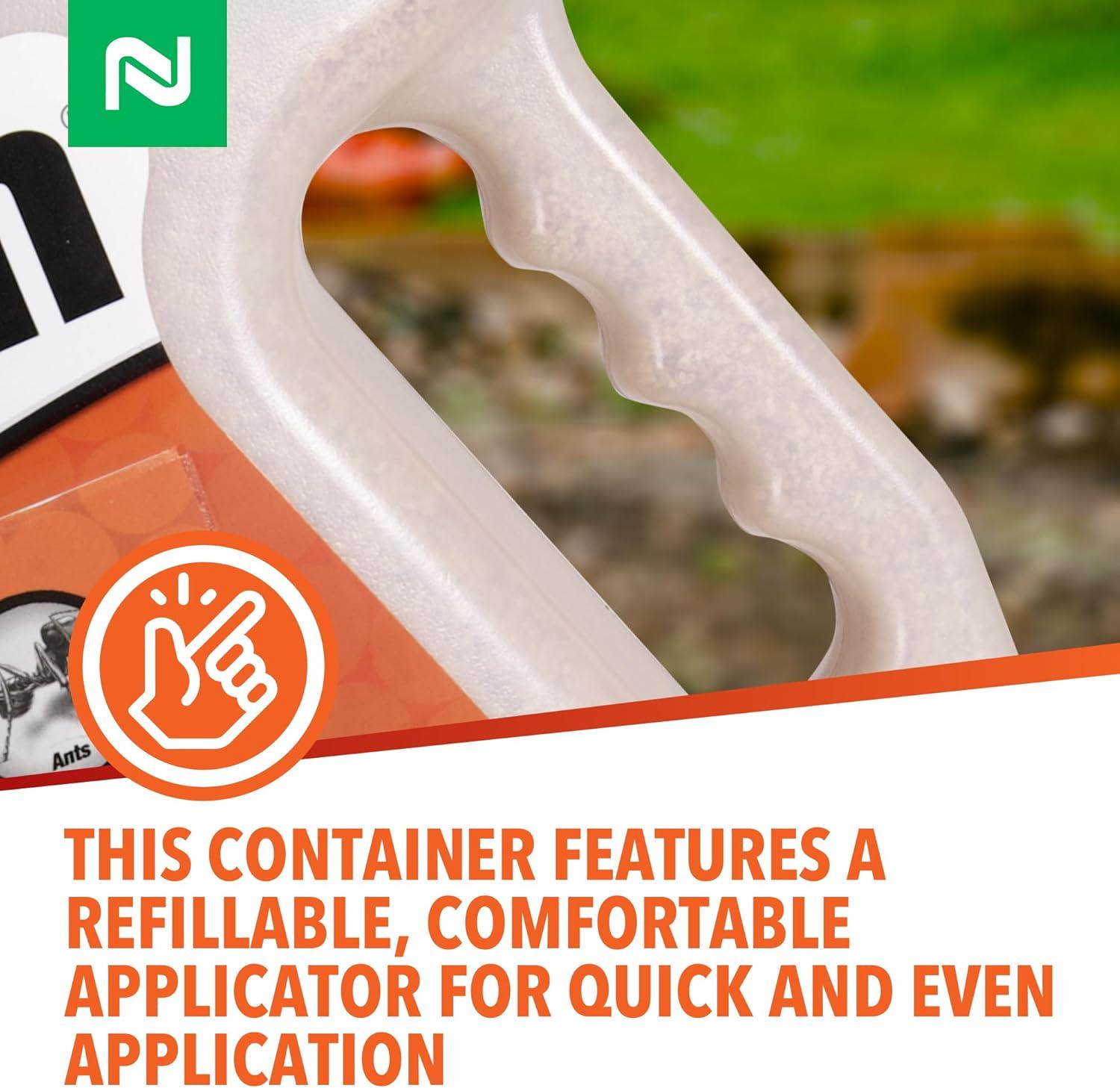 Niban Granular Insect Bait - Controls Ants, Carpenter Bees, Cockroaches & More - 4 lb. Shaker Jug by Nisus Corp.
