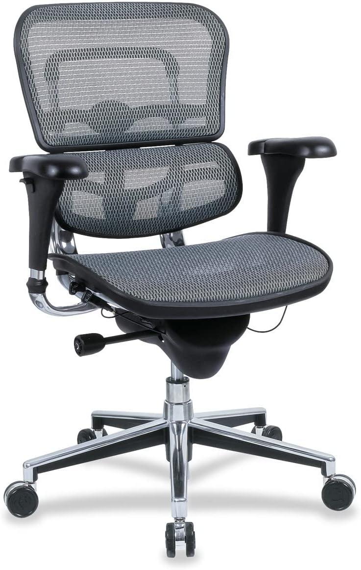 ErgoFlex High Back Executive Mesh Chair with Adjustable Arms - Green