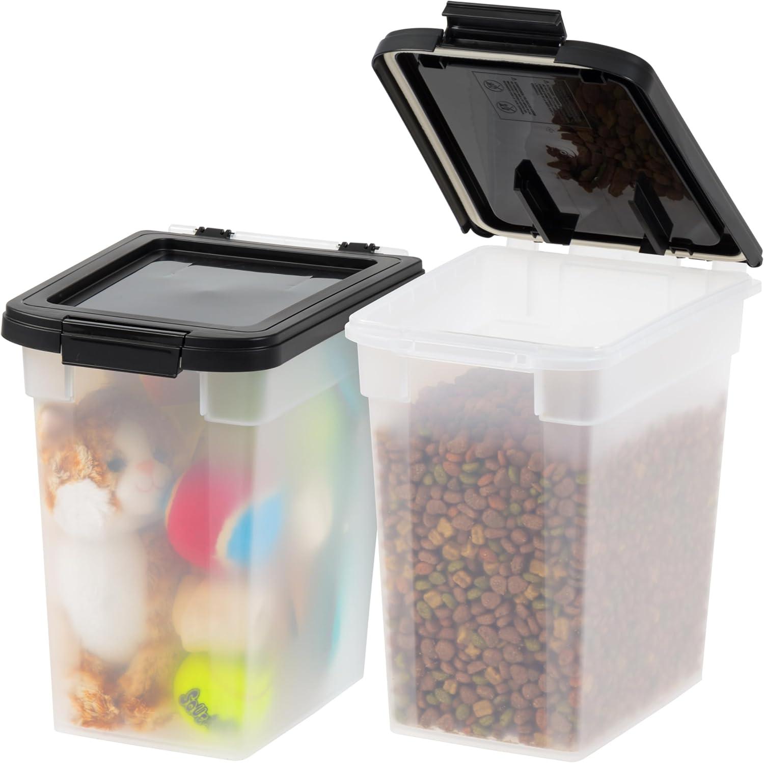 Iris 12.75 Lb. Plastic Food Storage Container Latch