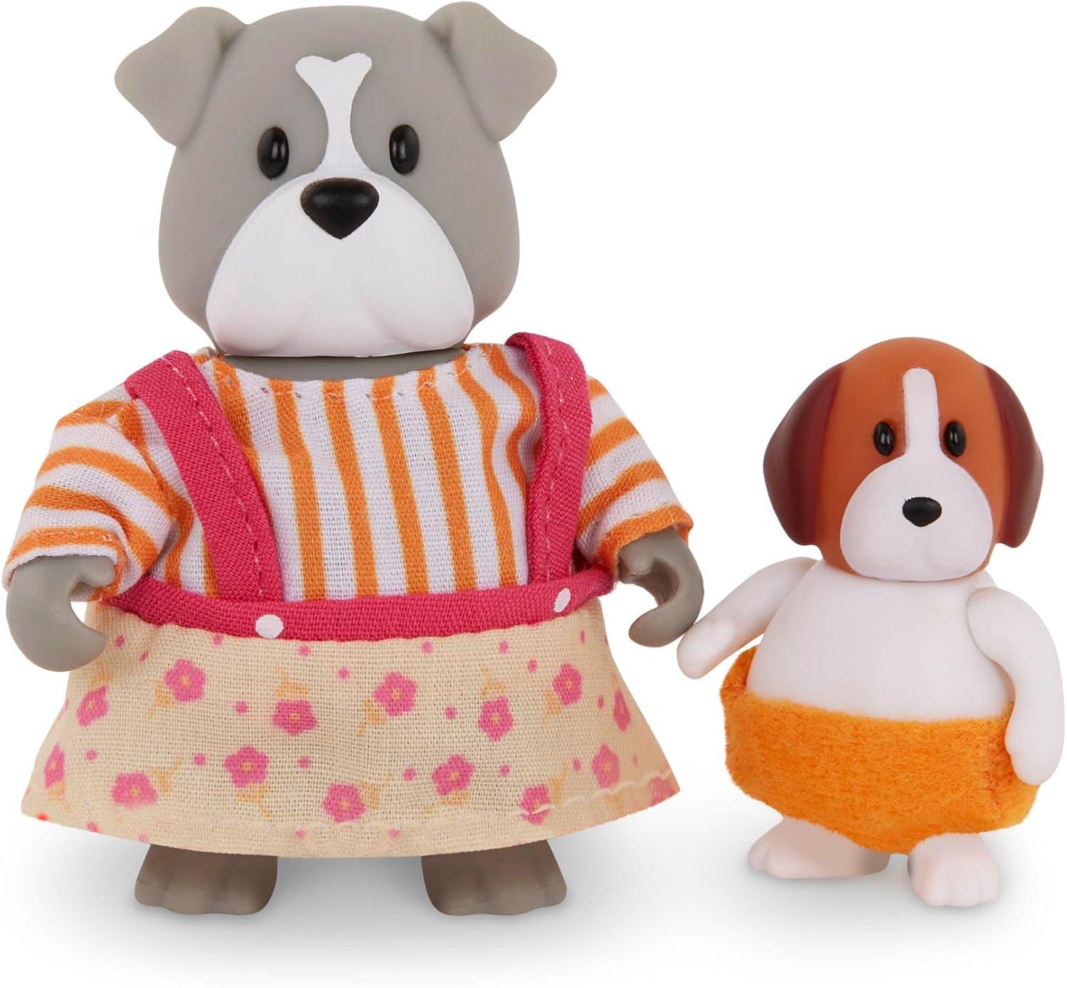 Li'l Woodzeez – Honeysuckle Hollow General Store Dollhouse Playset with 72 Pieces, 2 Figures & Storybook – Miniature Furniture & Accessories for Imaginative Play – Stackable & Collectible 3+ Years