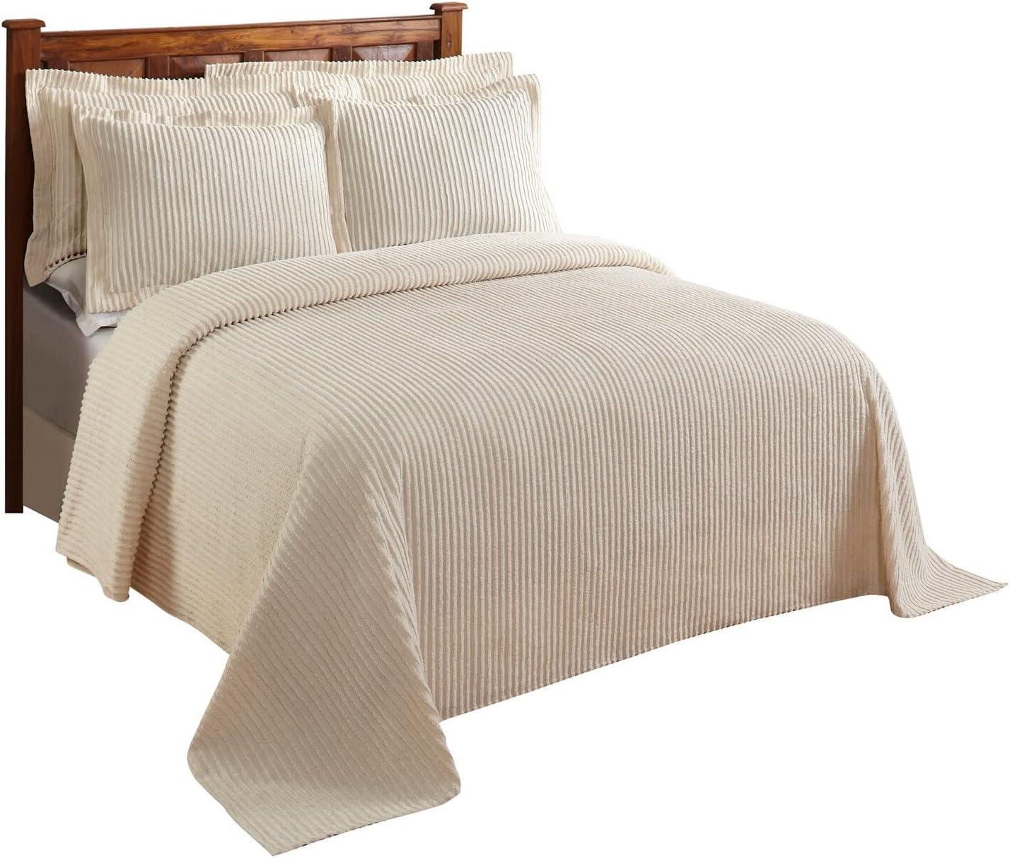 Aspen100% Cotton TuftedMachine Washable Bedspread / Coverlet