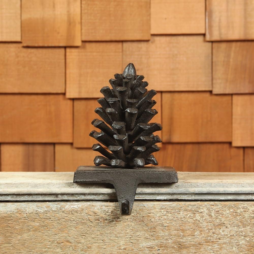 Pinecone Stocking Holder - Cast Iron
