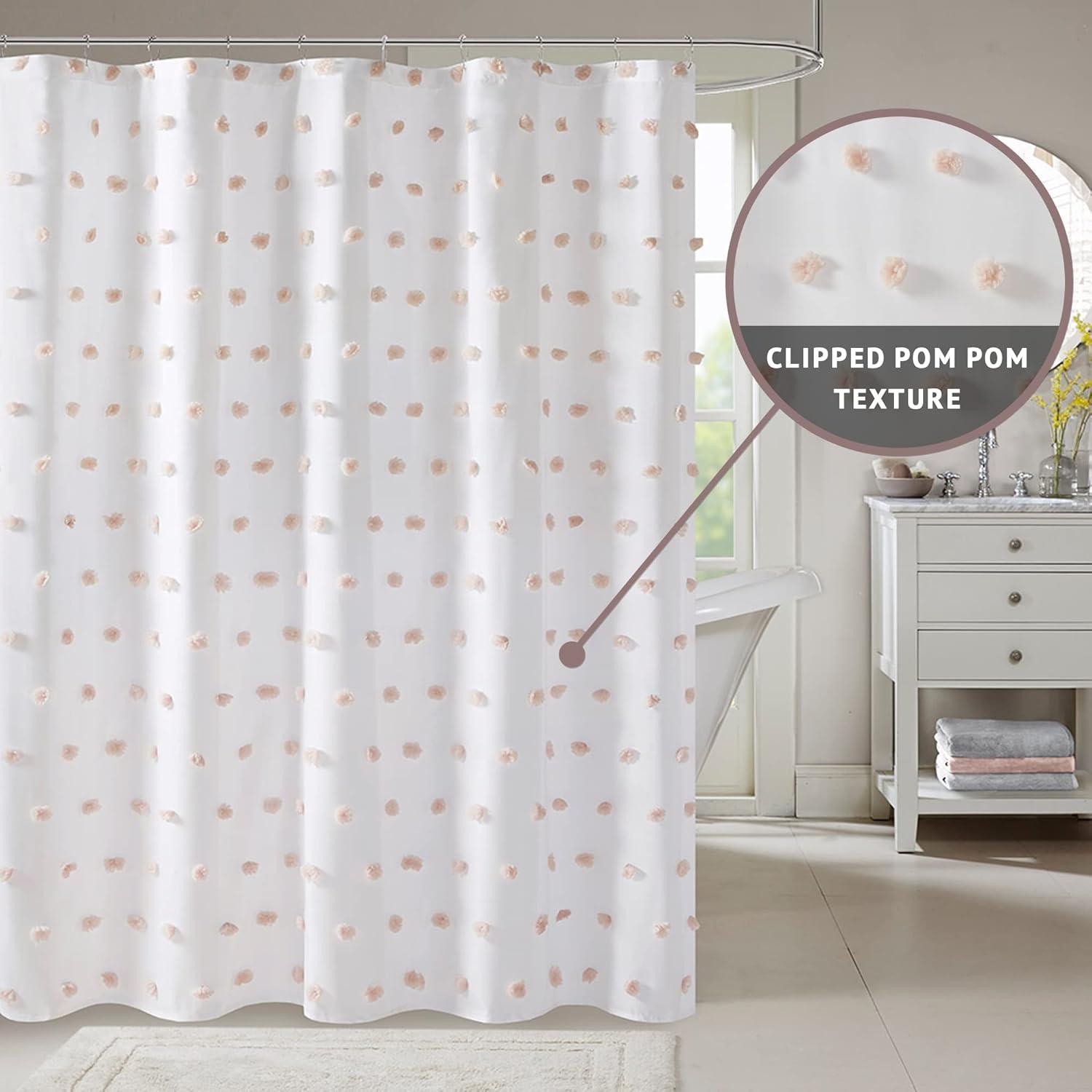 Polka Dots Single Shower Curtain