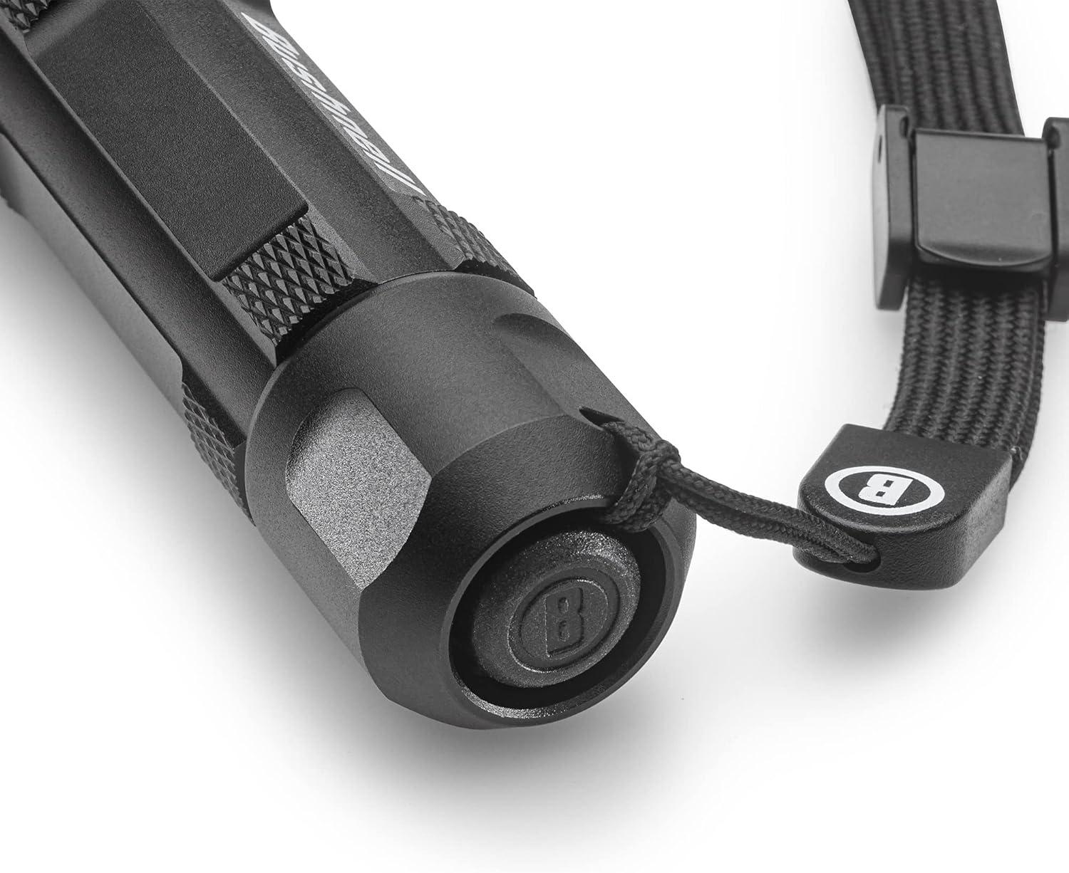 Bushnell Tactical Flashlight, 700 Lumens, Compact LED Construction, Uses Included CR123 Batteries or Rechargeable Battery| Police, Military, Hunting, Security