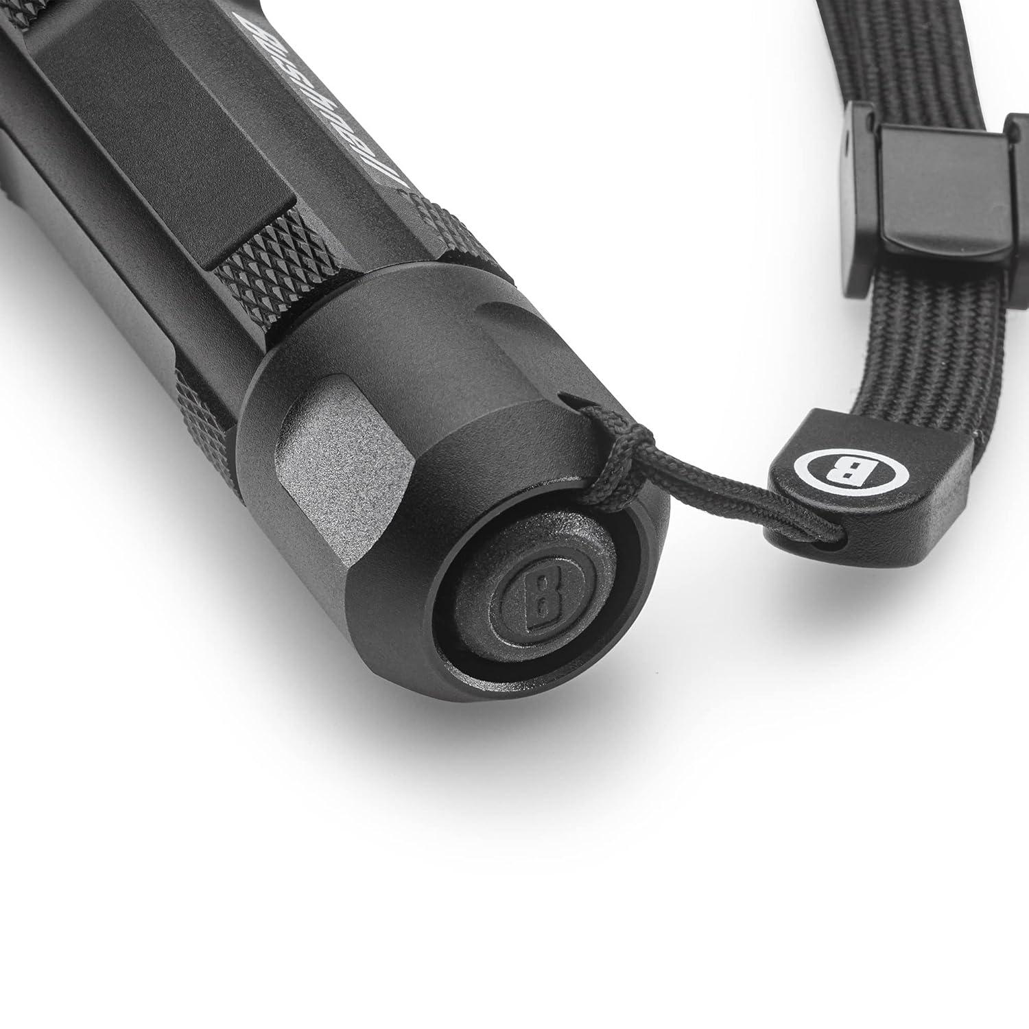 Bushnell Tactical Flashlight, 700 Lumens, Compact LED Construction, Uses Included CR123 Batteries or Rechargeable Battery| Police, Military, Hunting, Security