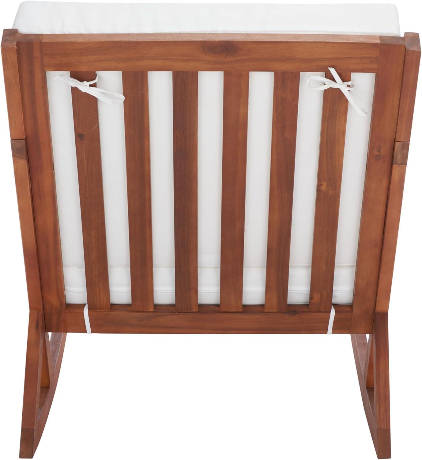 Vernon Rocking Chair Indoor/Outdoor - PAT7013 - Natural/Beige - Safavieh