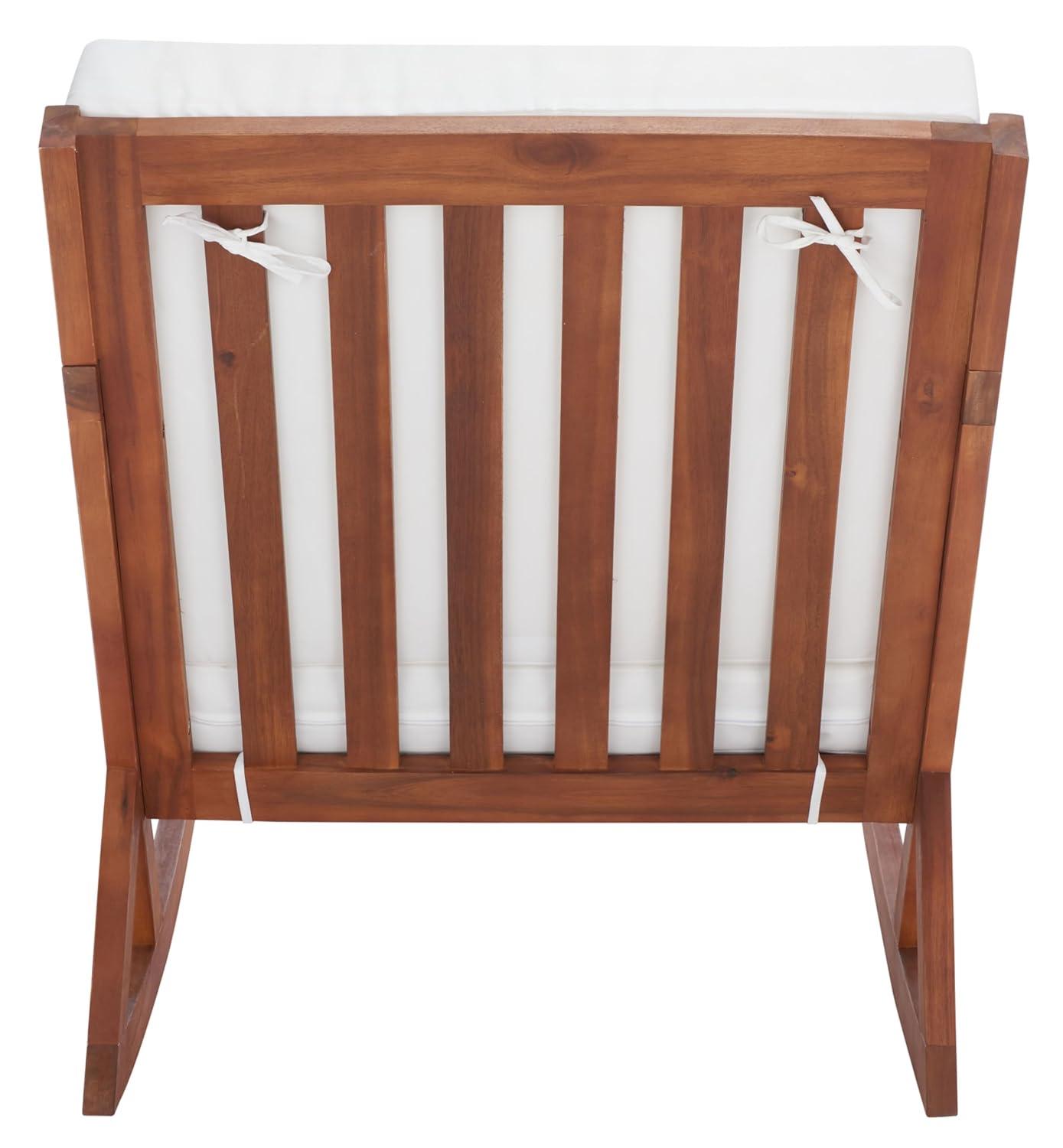 Vernon Rocking Chair Indoor/Outdoor - PAT7013 - Natural/Beige - Safavieh