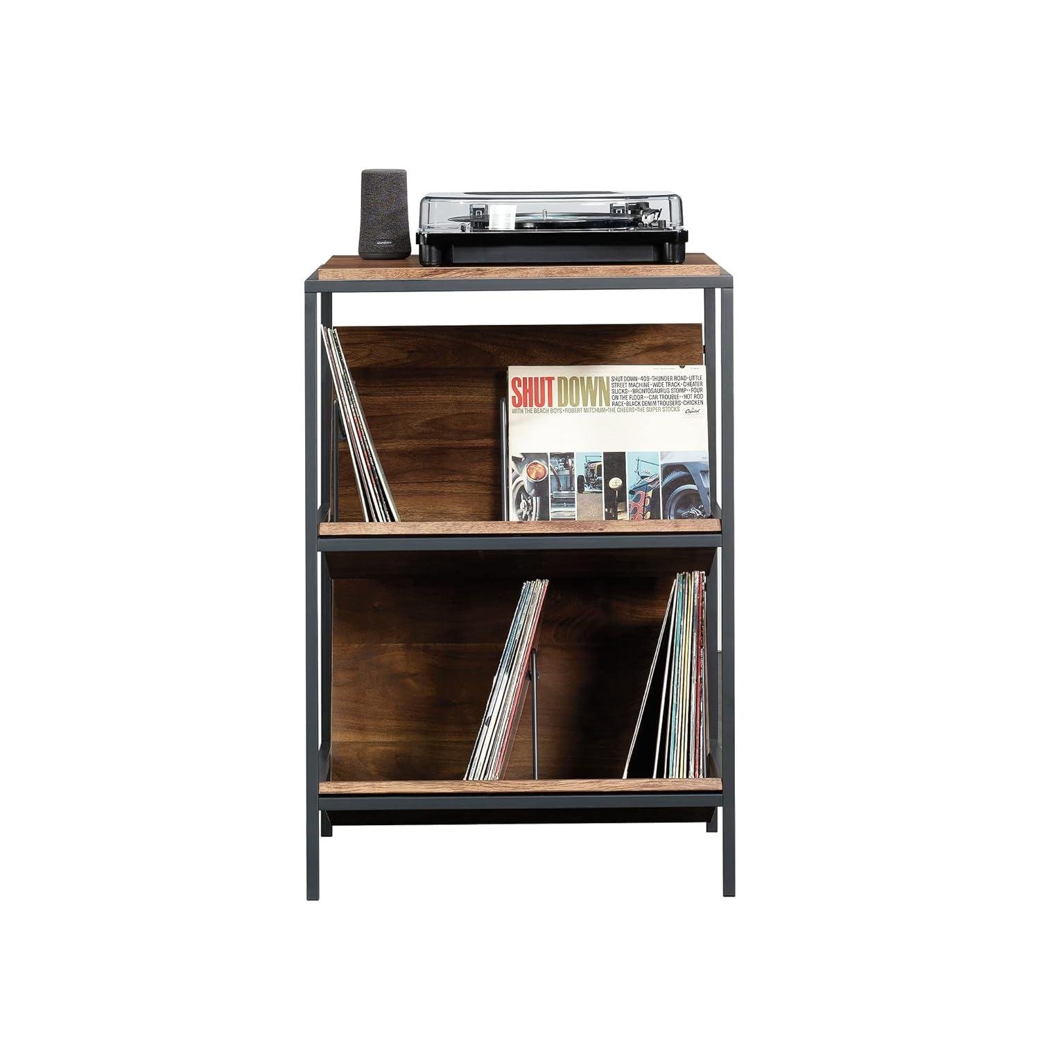 Sauder Nova Loft Accent Storage Cabinet, Grand Walnut Finish