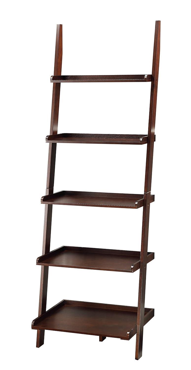 Latitude Run® 72" American Heritage Bookshelf Ladder