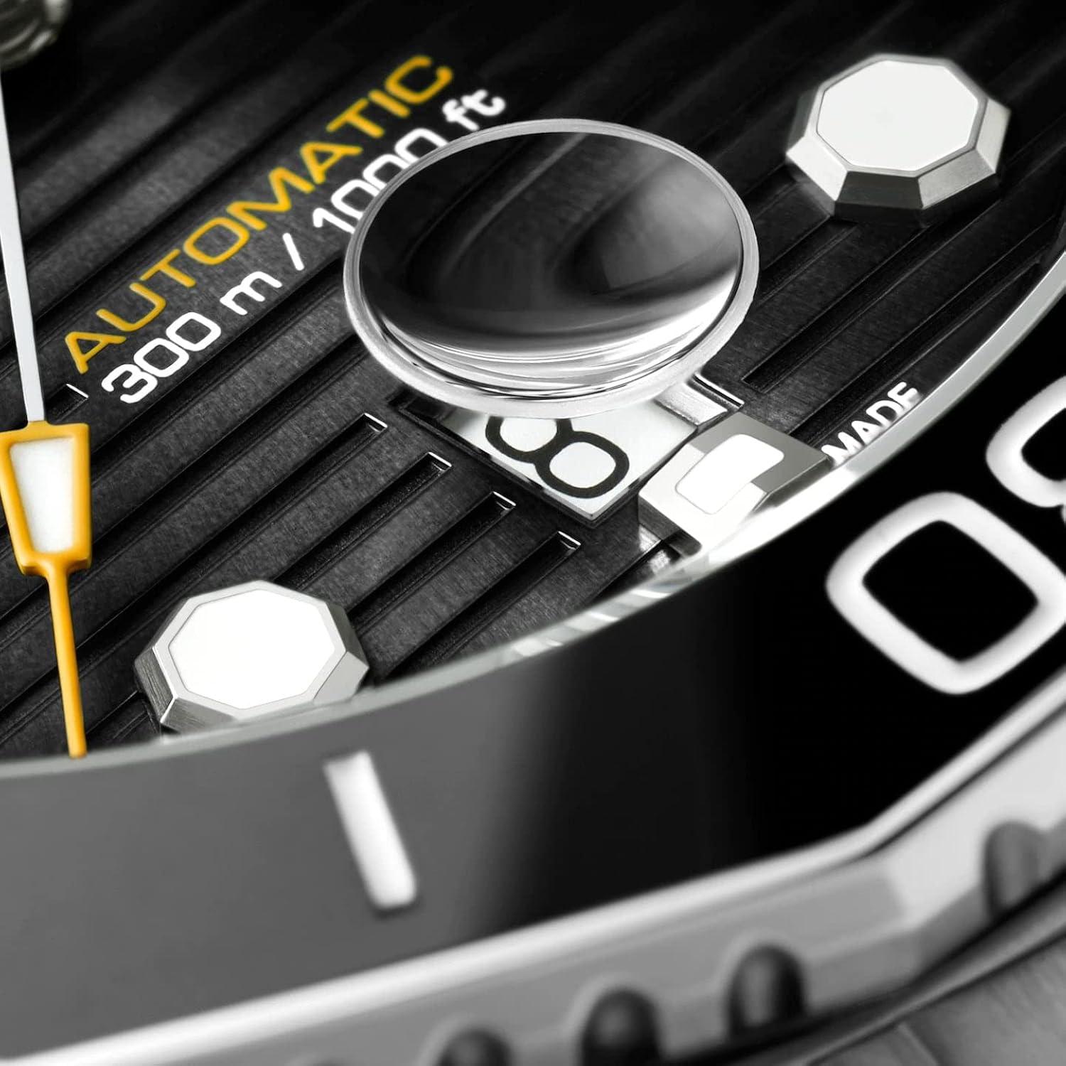 TAG Heuer Aquaracer Professional 300 Automatic Stainless Steel Black Dial Date Divers Mens Watch WBP201A.BA0632