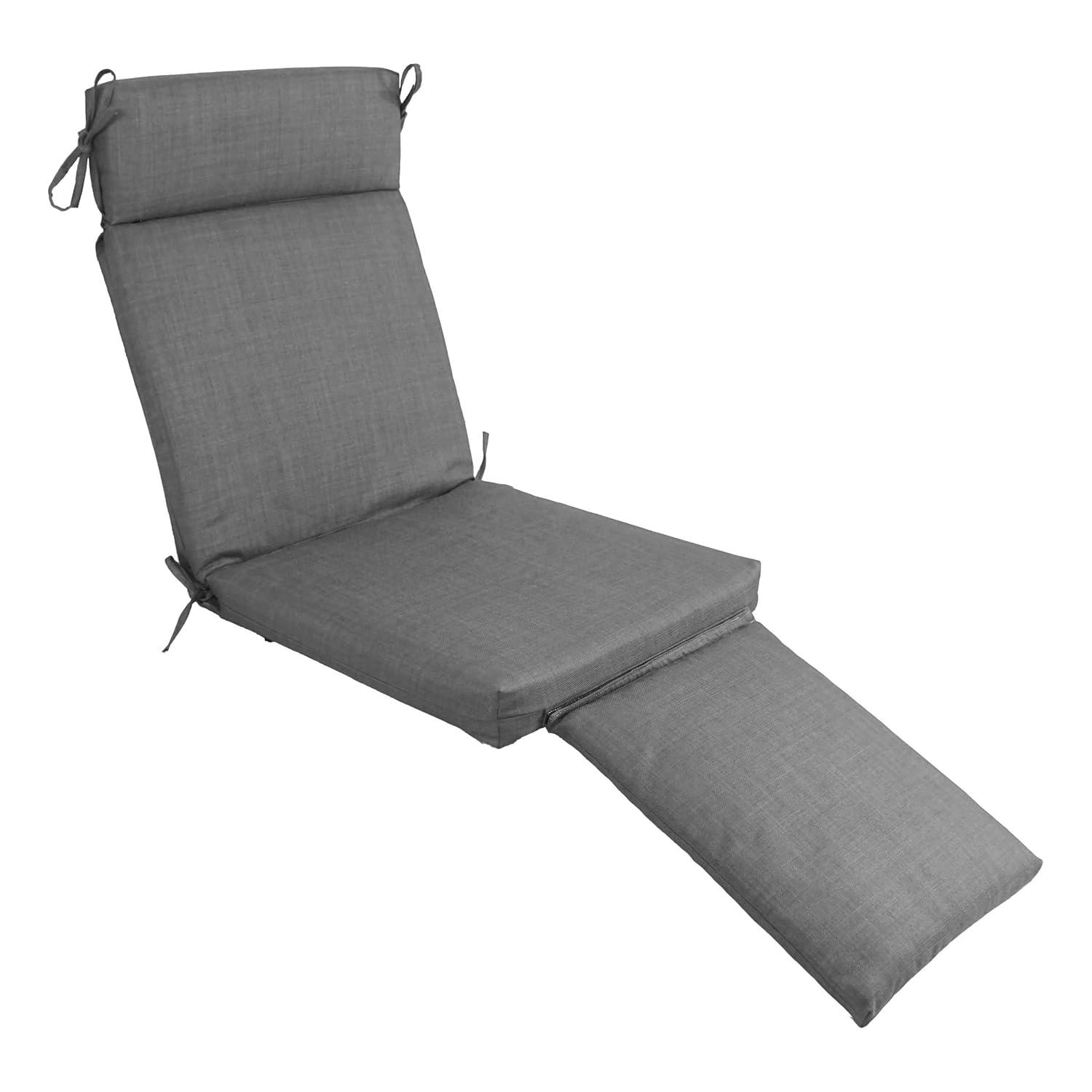 Vibrant Multi-Pattern Polyester Outdoor Chaise Lounge Cushion