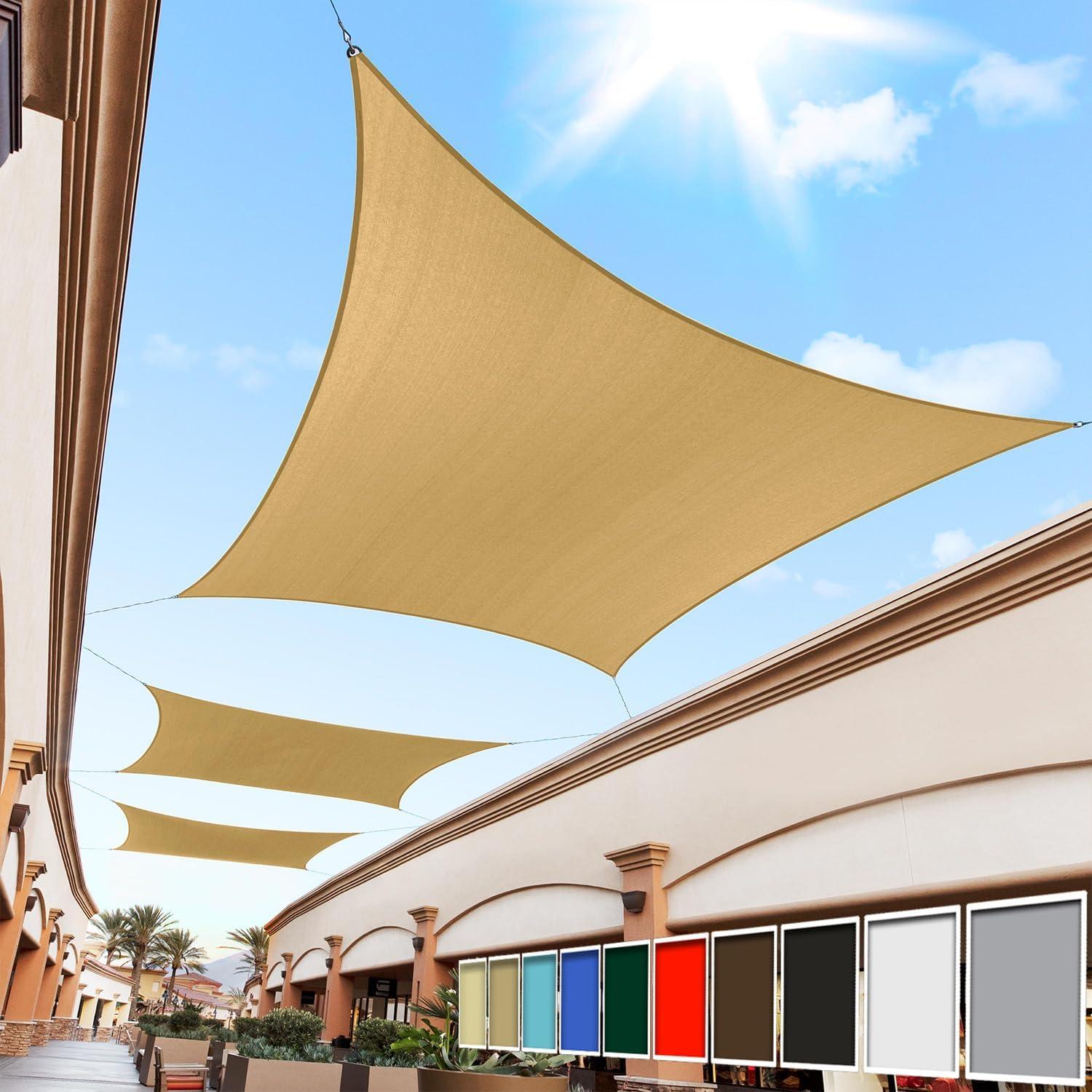 Royal Shade Royal Shade Rectangle 200 GSM Sun Shade Sail