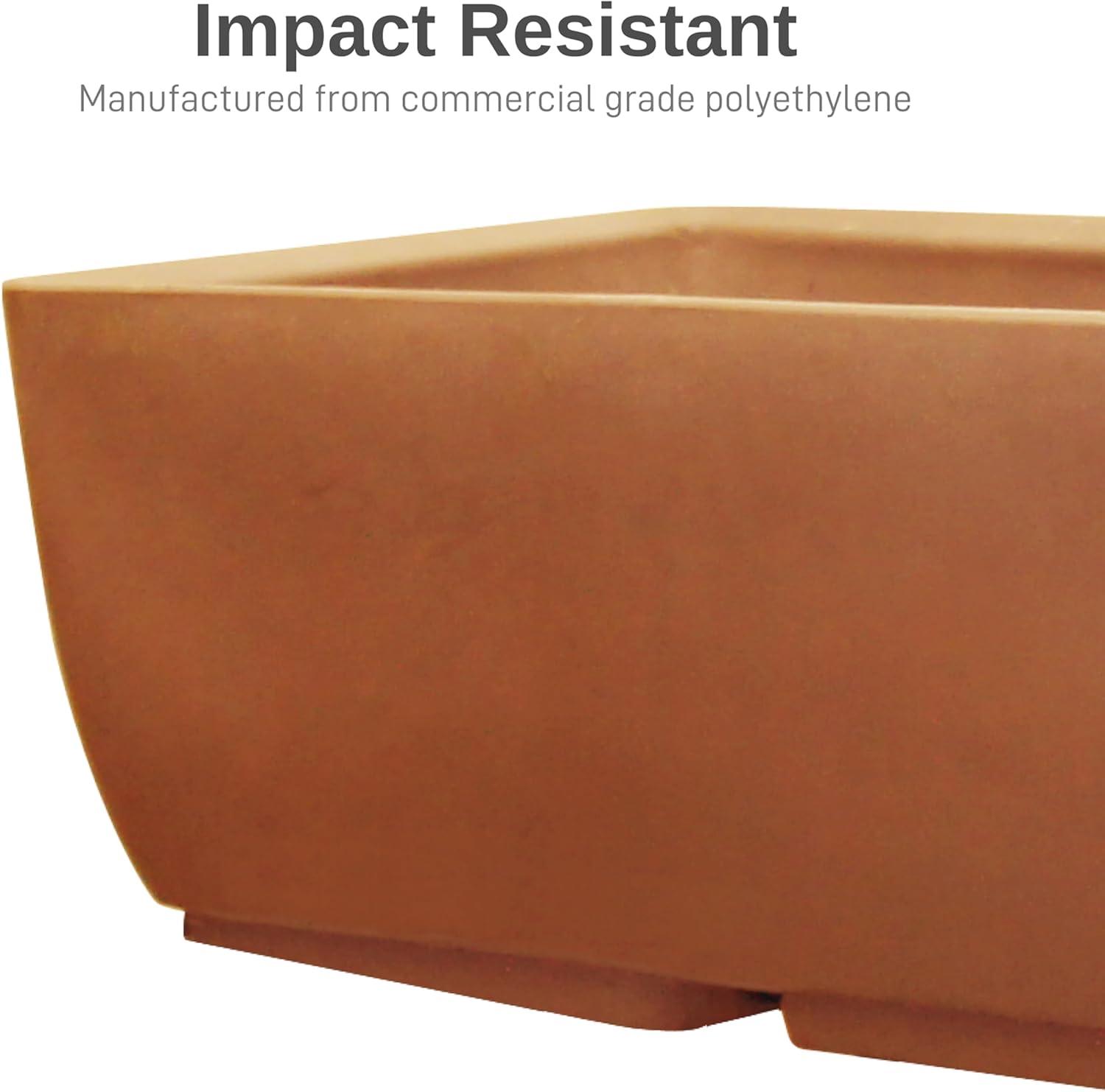 5602-000100-5381 Urban Planter 30 in.x10 in. - Terra Cotta