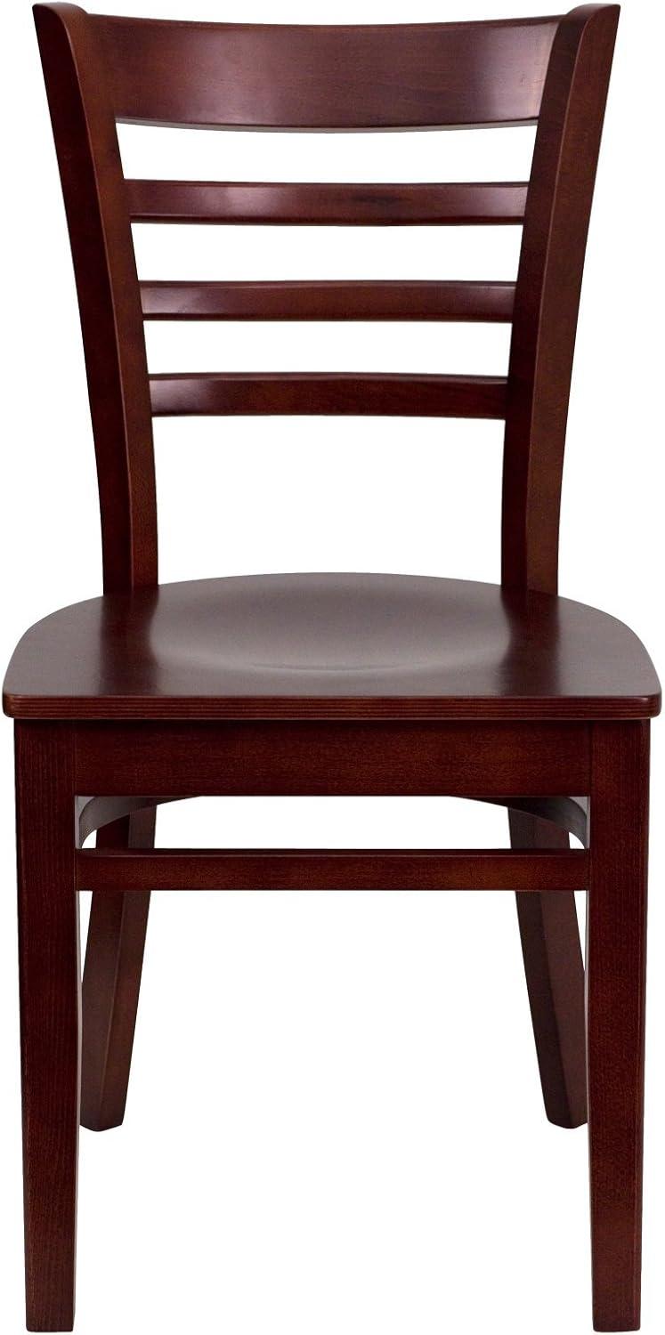 Ladder Back Wooden Restaurant Chair