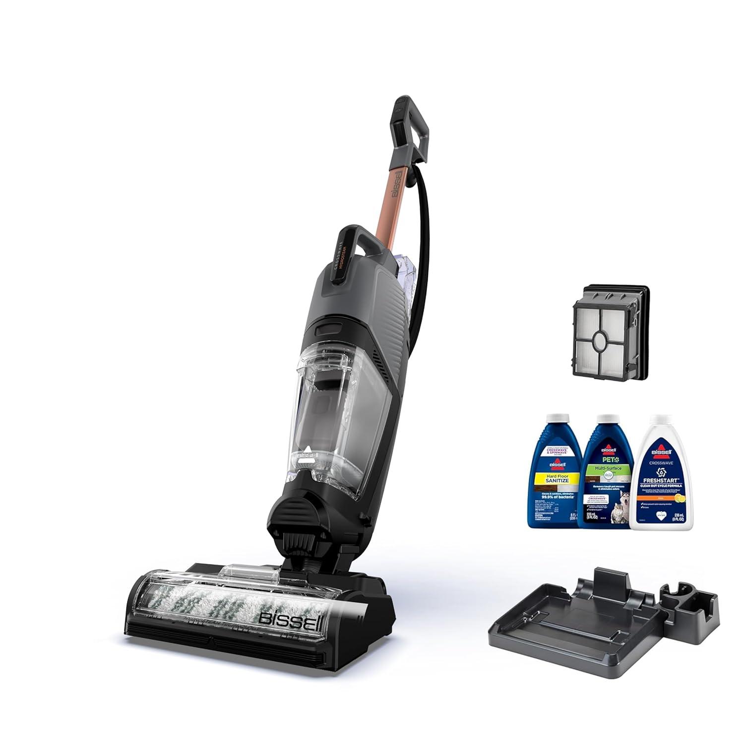 BISSELL 35151 BISSELL CrossWave HydroSteam Wet Dry Vac, Multi-Purpose Vacuum, Wash, and Steam, 35151, Multicolor
