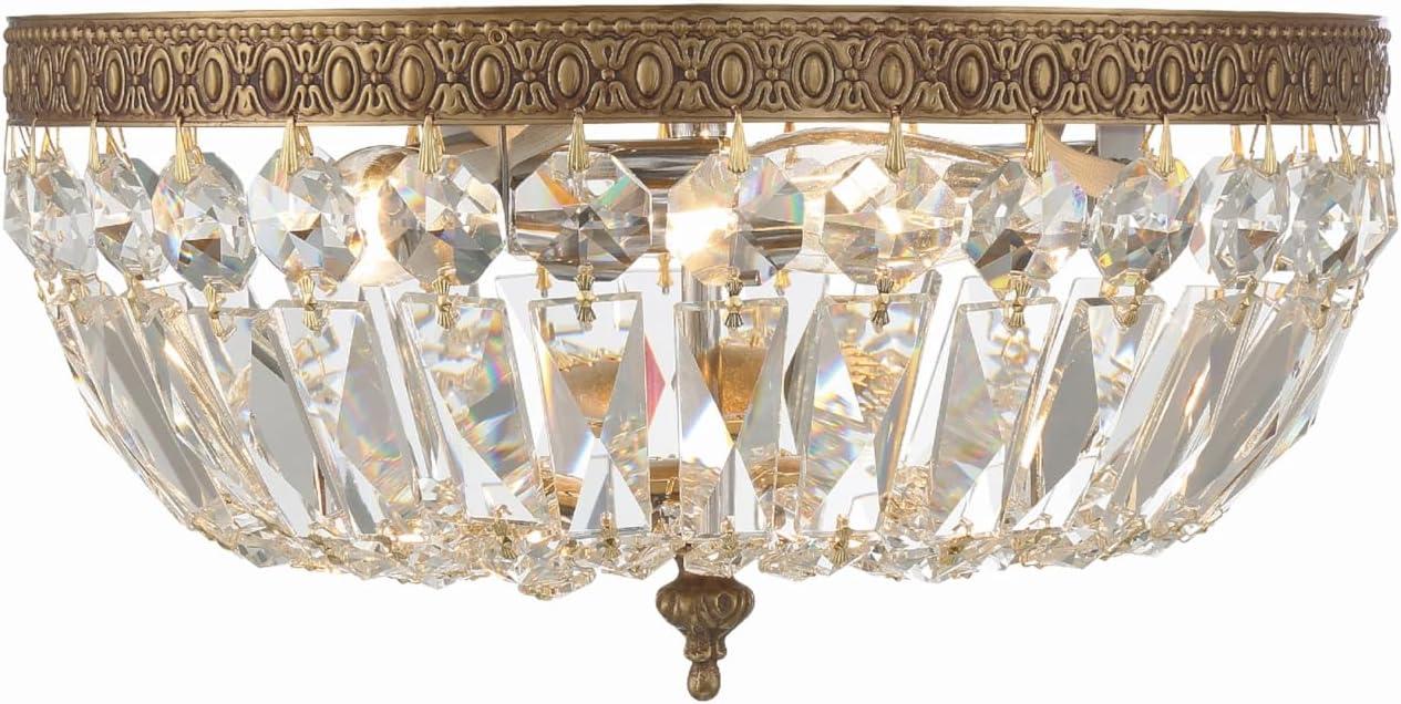 Crystorama Lighting - Three Light Ceiling Mount - Ceiling Mount - Three Light