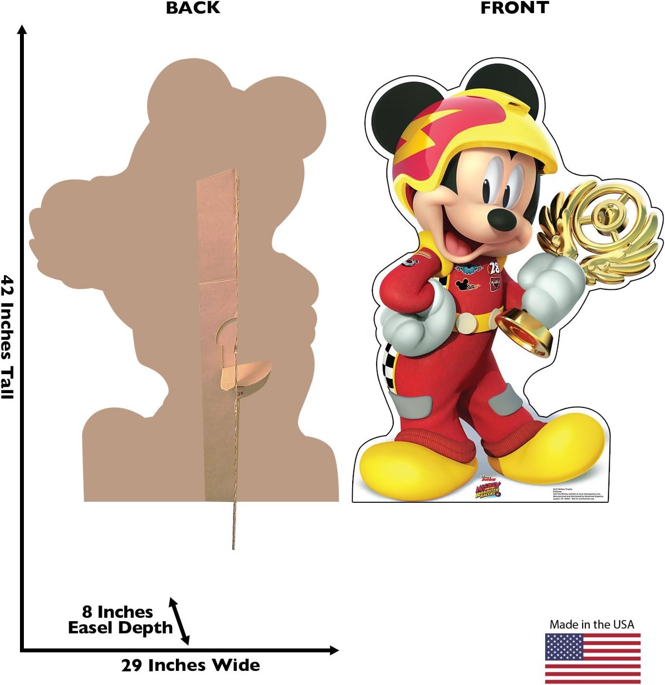 Mickey Mouse Roadster Racers Life-Size Cardboard Cutout