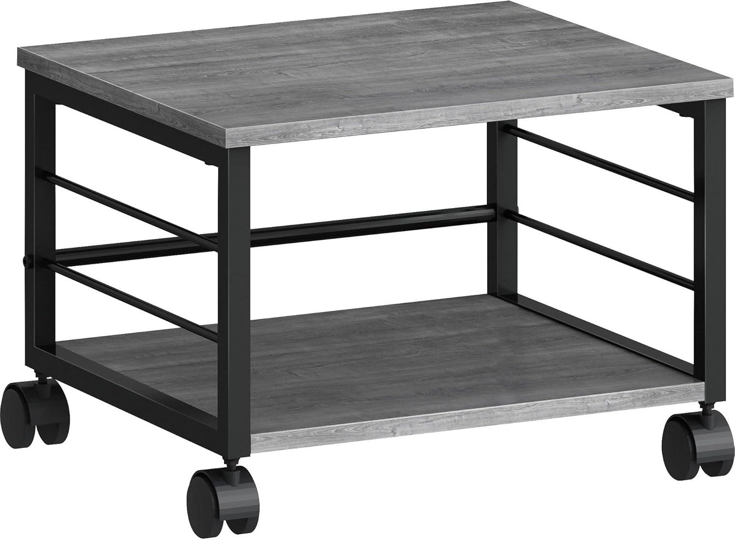 Underdesk Mobile Machine Stand, Weathered Charcoal