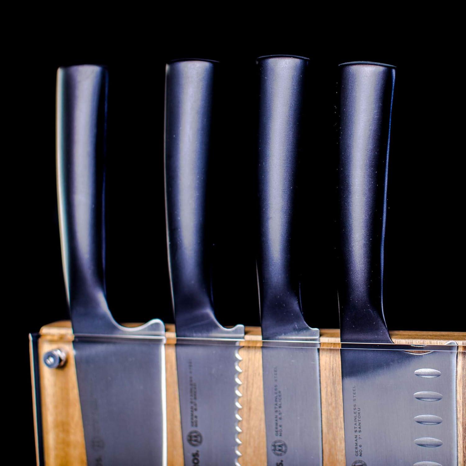 Schmidt Brothers ® Carbon 6 15-Piece Knife Block Set