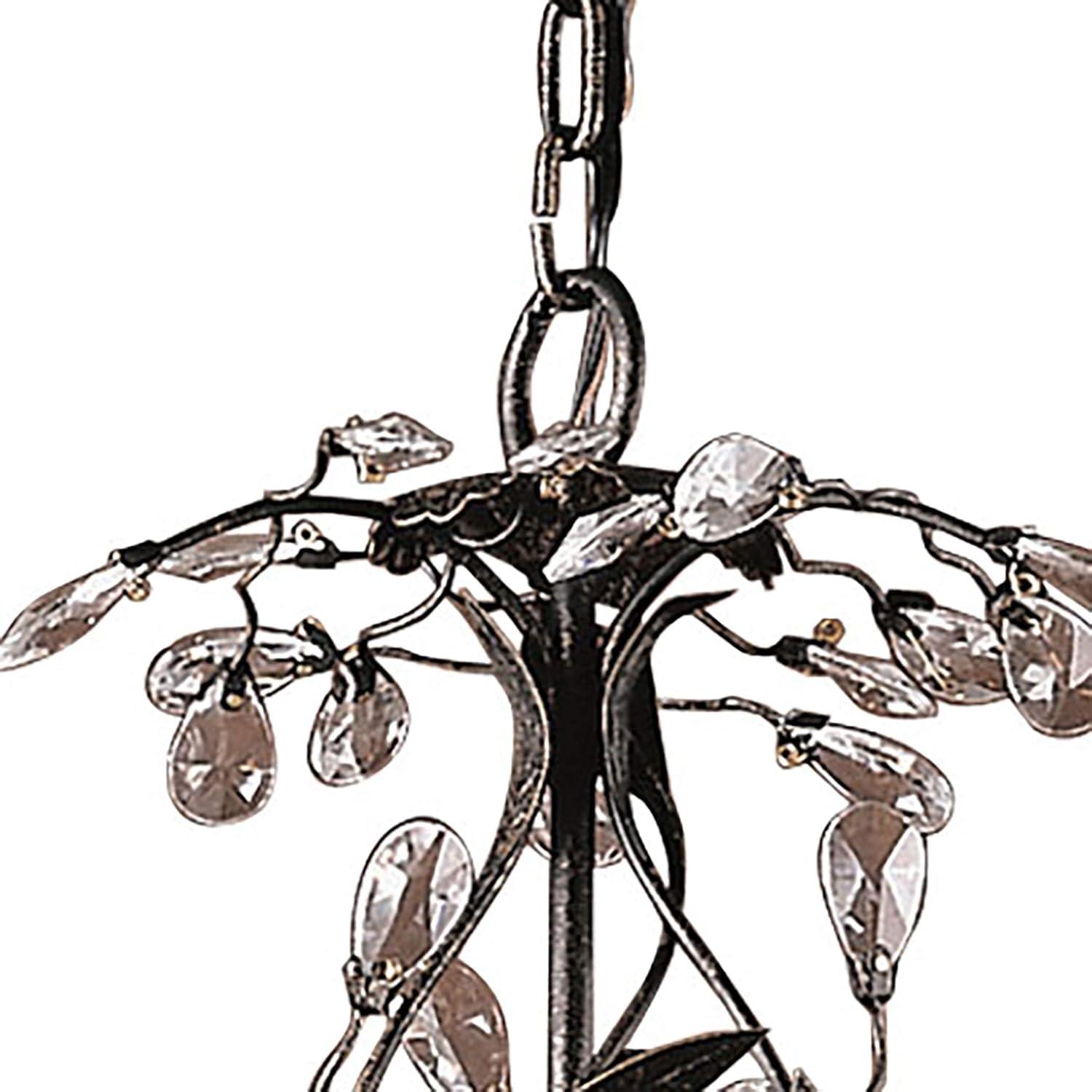 Elk Home Circeo 5 - Light Chandelier in  Deep Rust
