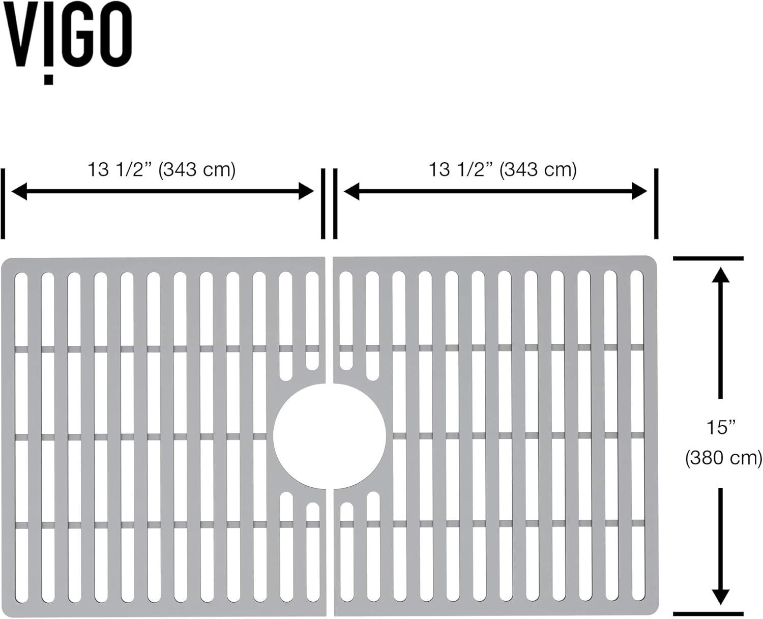 Silicone Grid 27" L x 15" W Silcone Bottom Sink Grid for 30 in. Single Bowl Kitchen Sink