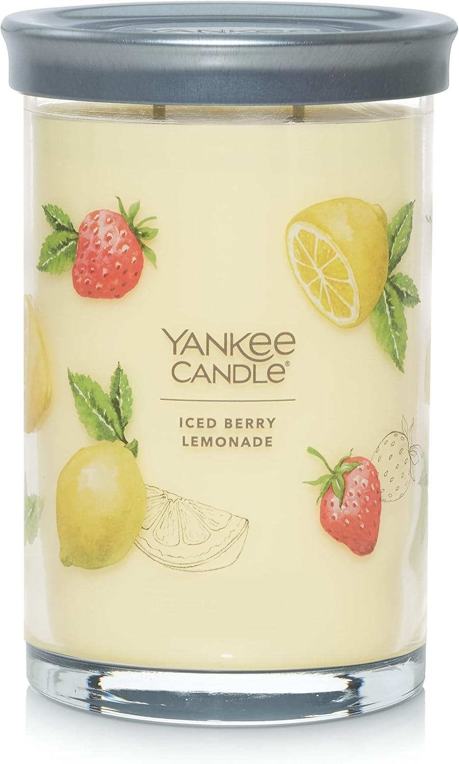 Iced Berry Lemonade Scented Soy Tumbler Candle