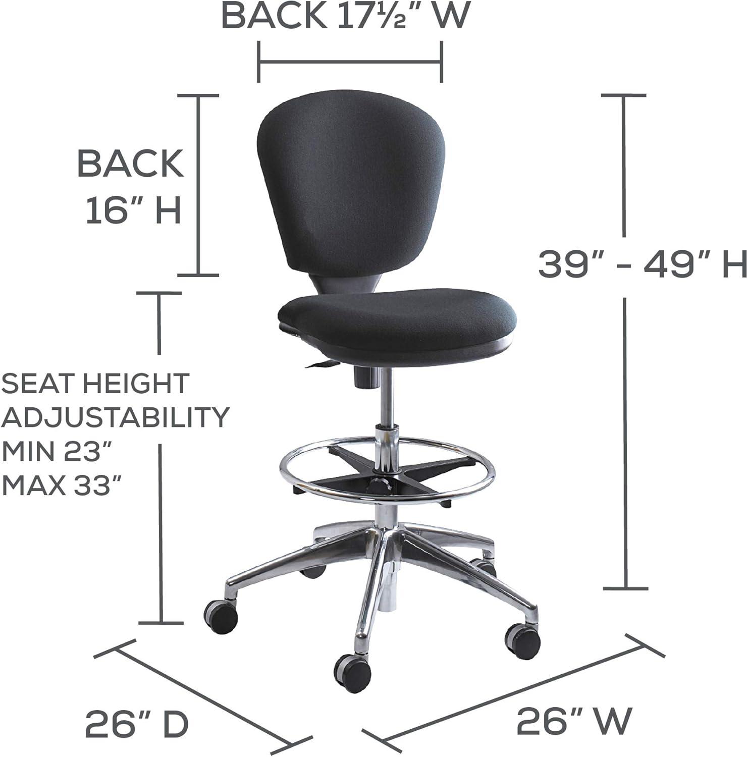 Metro Collection Extended Height Drafting Chair