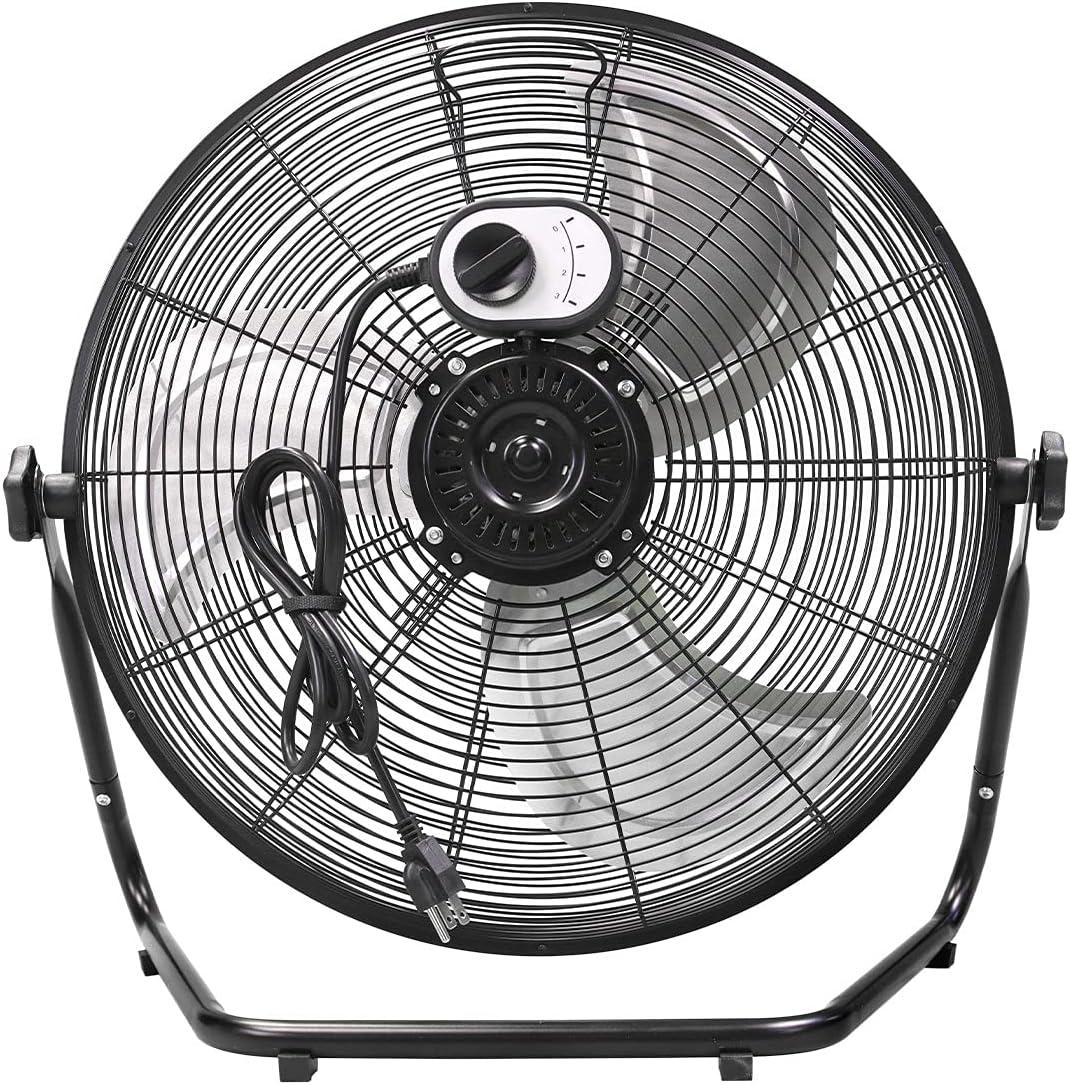 20" High Velocity Floor Fan