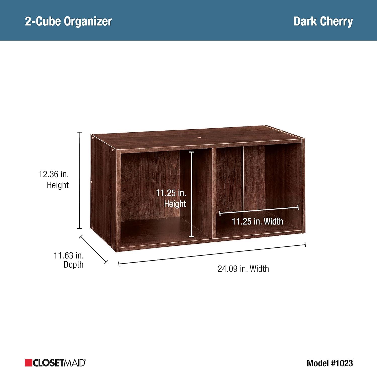 Cubeicals 12.36'' H x 24.09'' W Cube Bookcase