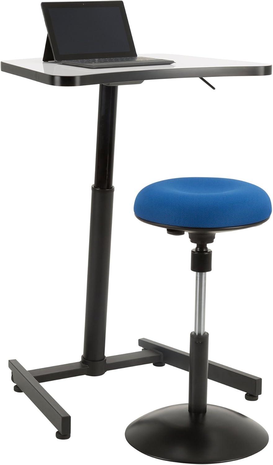 Norwood Commercial Furniture Sit-to-Stand Active Stool w/ Pivot Round Seat, Blue, NOR-NIL1716F-BL-SO