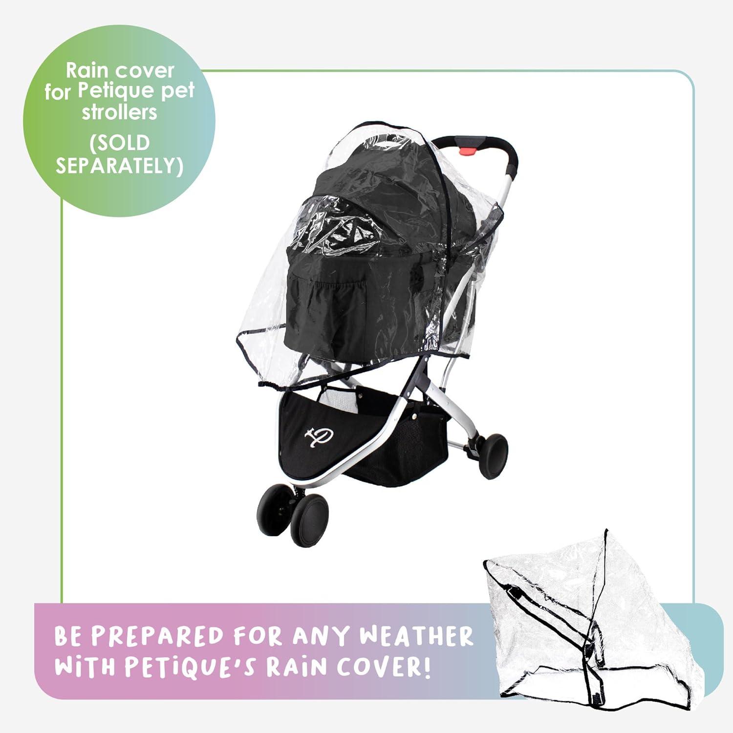 Petique Newport 3-in-1 Travel System Comfortable & Spacious Pet Animal Stroller