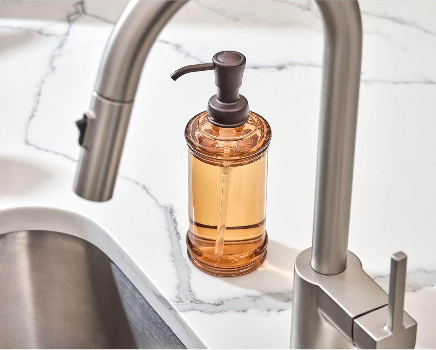 iDesign iDesign’s Onyx Collection Cosmetic Carousel, Clear