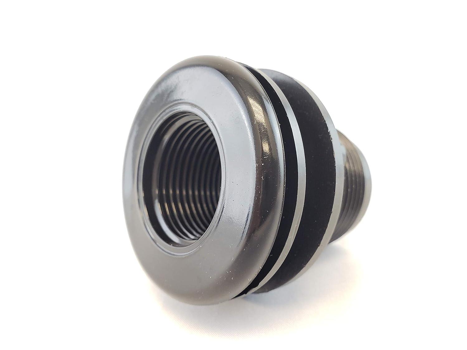 Lifegard Aquatics Standard Threaded Bulkhead - 1/2"