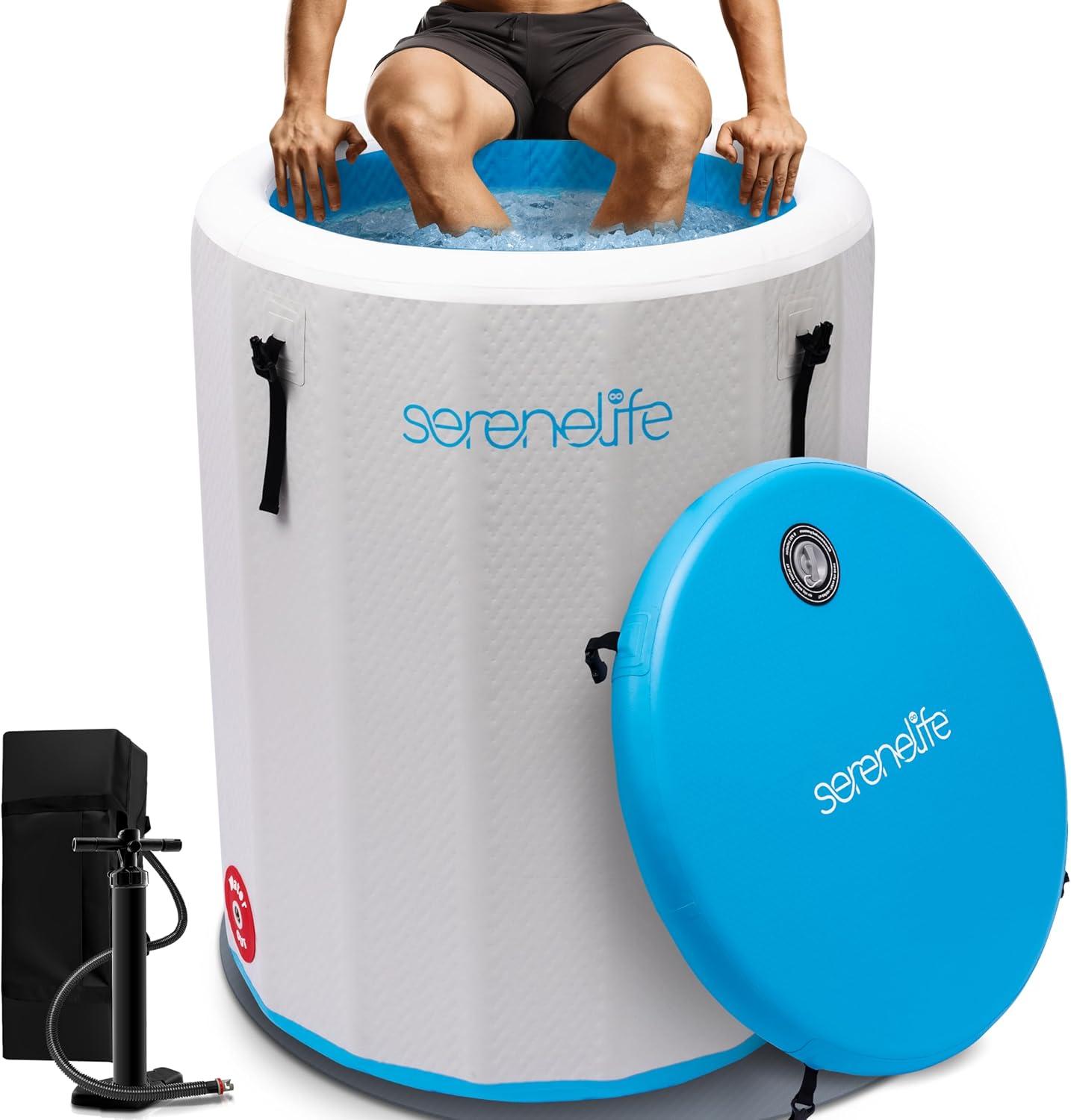 SereneLife Inflatable Cold Plunge Tub