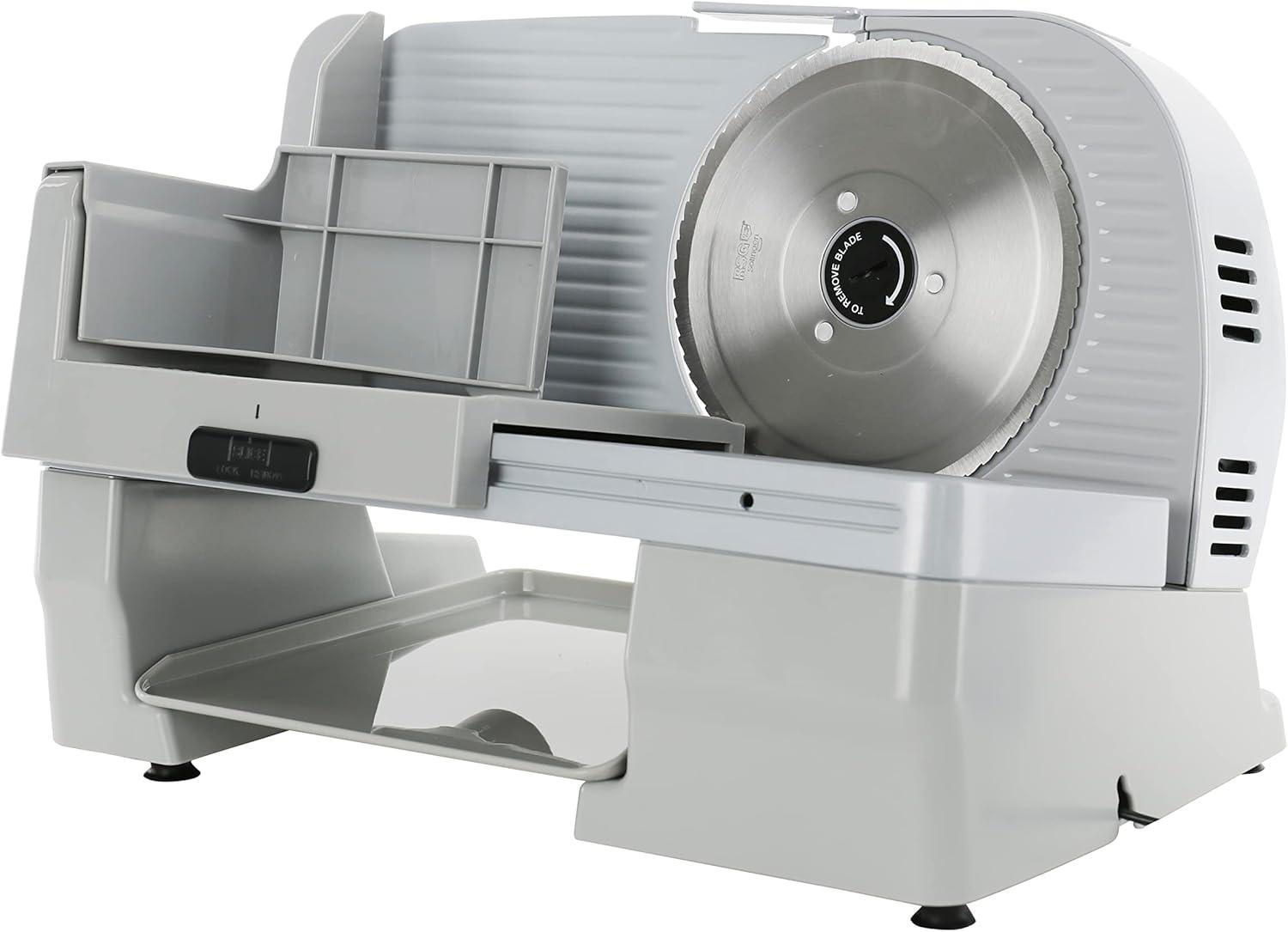 Chef's Choice Electric Meat Slicer with Stainless Steel Blade, 7-Inch, Silver, 609A