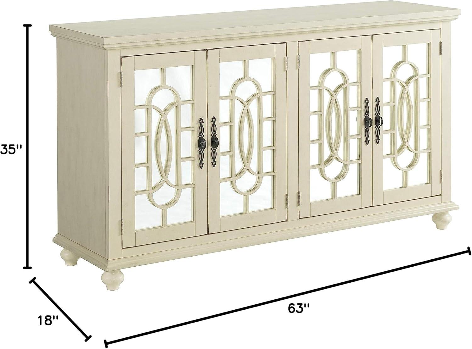 Martin Svensson Home Orleans TV Stand for TVs up to 65", Antique White